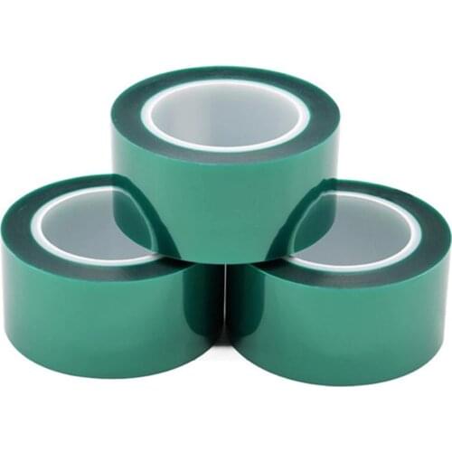 PET Green High Temperature Tape Insulation Spray Paint Protective Film Electroplating Shielding Industrial Tape