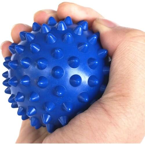 Durable PVC Spiky Massage Ball Trigger Point Sport Fitness Hand Foot Pain Relief Plantar Fasciitis Reliever 6.5cm Exercise Balls