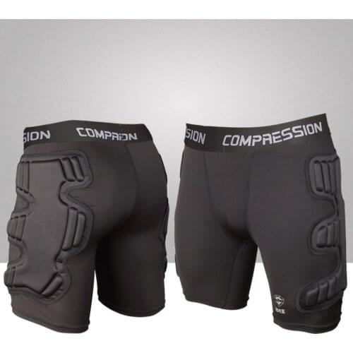 Rugby Football Soccer Goalkeeper Shorts EVA Sponge Protective Training Shorts Equipment Protection Padding Sports Safety