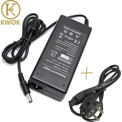 EU Power Cord + 19V 4.74A 5.5*2.5mm 90W AC Adapter Laptop Charger For asus A8 F8 X81 A43s F80 F82 K40 A45 X81 M50 K52 Z99 A56