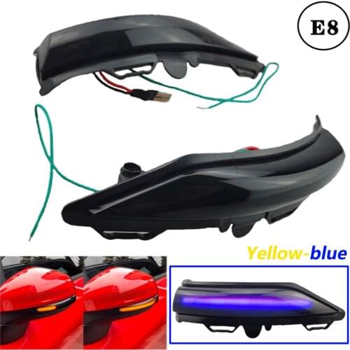For Ford ST Line MK8 2018 Fiesta MK8 2019 2020 PUMA 2020 Rearview Mirror Indicator Lamp Side Wing LED Blinker Light