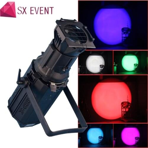 200W RGBW LED Profile Spot Light Led Leko Light