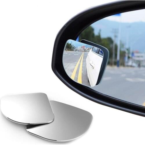1 Pair Universal Car Auto Wide Angle Side Rearview Adjustable Blind Spot Mirror