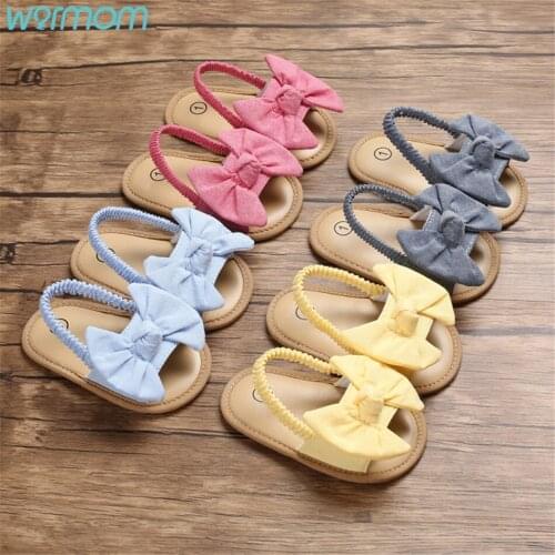 Warmom 0-1 Year Old Baby Toddler Shoes Soft Sole Baby Shoes Air-Permeable Sandals Casual Shoes Summer
