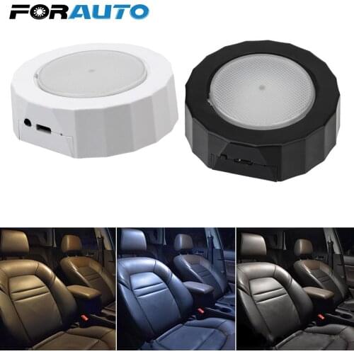 Tail box lights Touch Type Car Accessories Rechargeable Ceiling Magnet Lamp Car Roof Night Light USB Reading Light