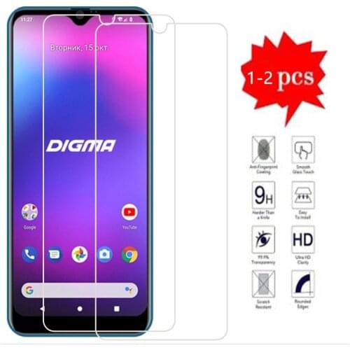 9H 2.5D For Digma CITI 609 Tempered Glass Protective For Digma CITI 609 Screen Protector Glass Film phone Cover