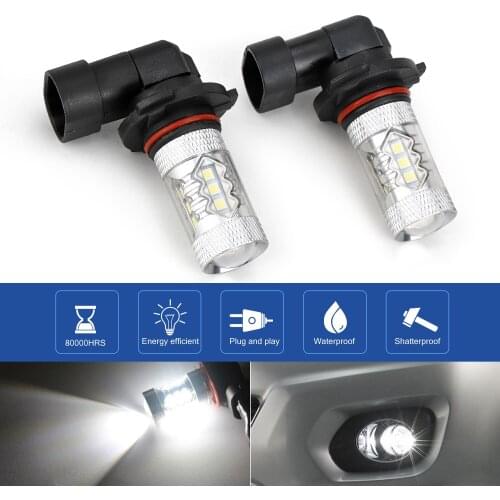 1 PCS LED Headlights 9005 9006 H8 H11 6000K Super Bright Waterproof Auto Headlamp Fog Light Day Time Running Lights