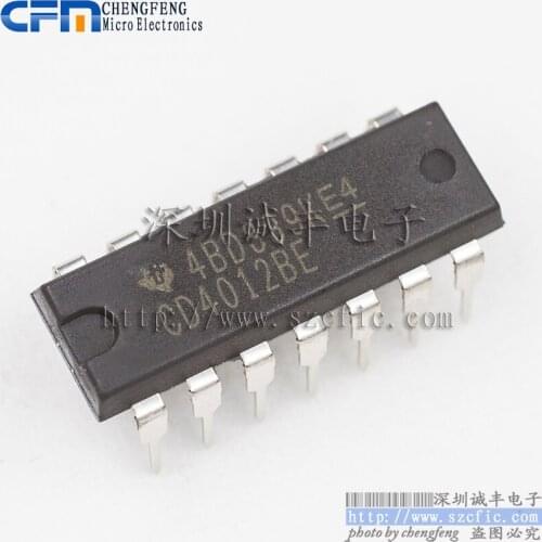 10pieces CD4012BE CD4012 DIP