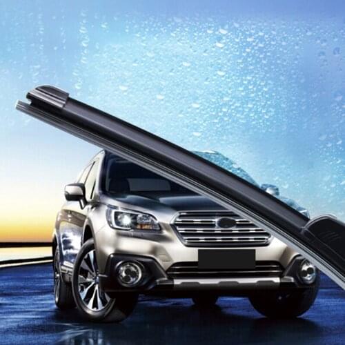 2 pieces/batch of universal soft rubber wiper blades for Opel Insignia Zafira Corsa Astra h g j Vectra c Meriva Mokka Antara