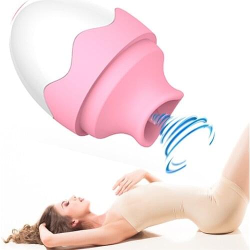 7 Speeds Nipple Sucking Oral Licking Tongue Blowjob Egg Vibrator Clitoral Pussy Licker Massager Sex Toys For Woman Masturbator