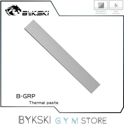 Bykski Thermal Grease Pad For GPU Memory / MOS /VRM Cooling, Silicone Paste, 2Pcsa/Lot, B-GRP