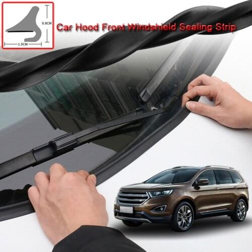 For Ford Edge 2013-2020 DIY Car Seal Strip Windshied Spoiler Filler Protect Edge Weatherstrip Strips Sticker Auto Accessories