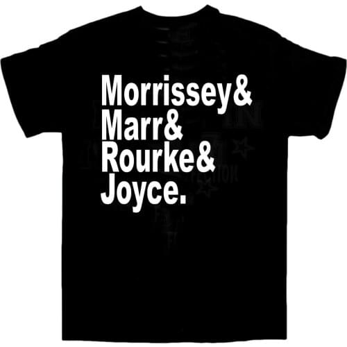 The Smiths T-shirt "Morrissey&Marr&Rourke&Joyce" / INDIE MUSIC / Xmas All Sizes Clothing T shirt