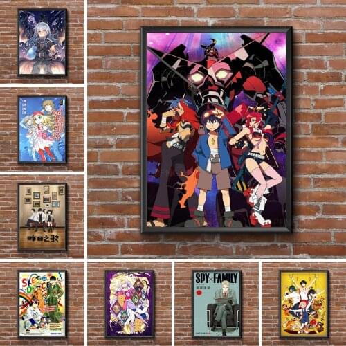 Modular Canvas Pictures Spy Damily Volume Manga Anime Poster Prints Painting Home Decor Wall Art No Framework For Living Room