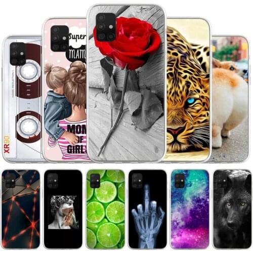 Soft Phone Case For Samsung A32 Case A 32 A52 A72 Cover TPU Silicon Funda For Samsung Galaxy A51 A71 A42 A21S A12 A31 A41 Bumper