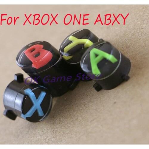 4pcs/lot ABXY Button kit for Microsoft XBOX ONE Wireless Controller for xboxone Gamepad Buttton Set Accessories Repair Part