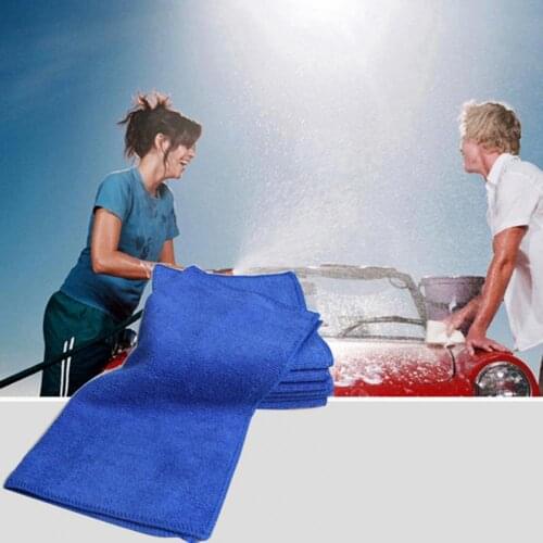 1 Pcs Microfiber Car Automobile Cleaning Towel Automobile Motorcycle Washing Glass Household Cleaning Small Towel