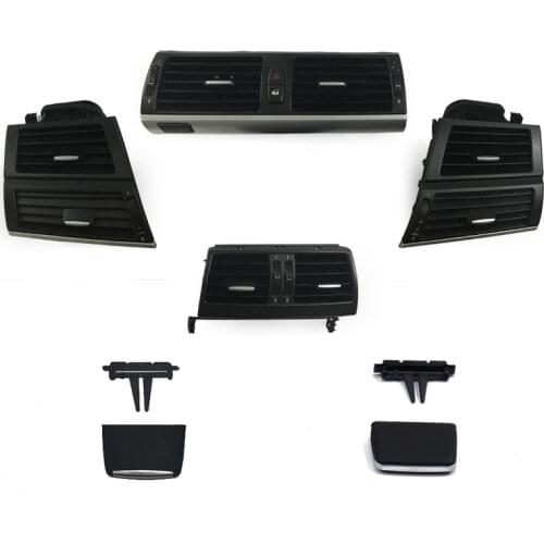 Front Rear air conditioning outlet Pick Repair Separately Install Air Vent Front Replacement for BMW X5/X6 E70 E71 2007-2013