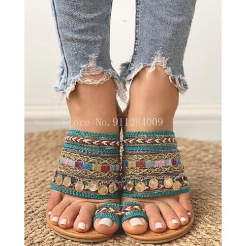 Handmade Sandals For Women Greek Style Handmade Flip Flops Bohemian Sandals Lip Flops Outerwear Fashion Women Shoes