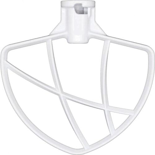 Efficient Accessory Coated Flat Beater for KitchenAid 6 quart Bowl-Lift Stand Mixer for Baking Pastry, Pasta Dough