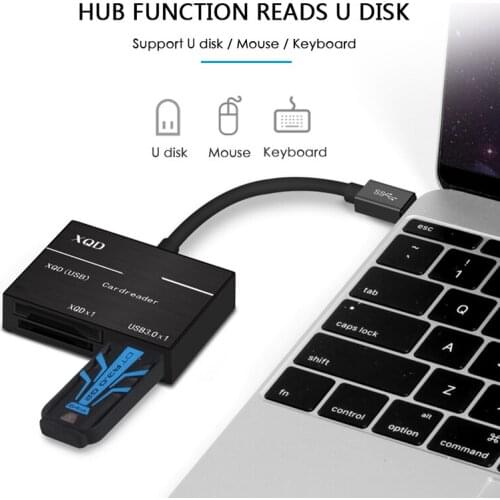 Type C To XQD SD Card High Speed Card Reader USB 3.0 High Speed Camera Computer Kit Adapter for Sony G Series and Lexar XQD Card