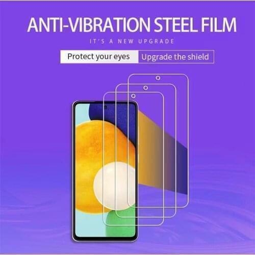 3PCS Full Cover Tempered Glass On the For Samsung A21s A7 A8 plus 2018 A9 2018 Screen Protector On Samsung J4 J6 plus 2018 plass