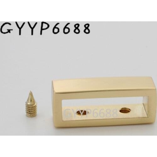 10-30-100pcs 24*9mm 19mm inner 3/4'' high quality metal rectangle clip for purse straps connector buckle bag accessories