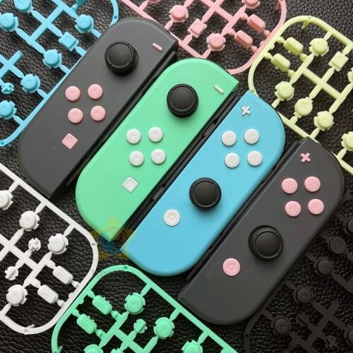 10PCS/Lot SR SL Buttons Trigger Key Button for NS Nintendo Switch Joy Con ABXY Controller Replacement Buttons ZL ZR L R