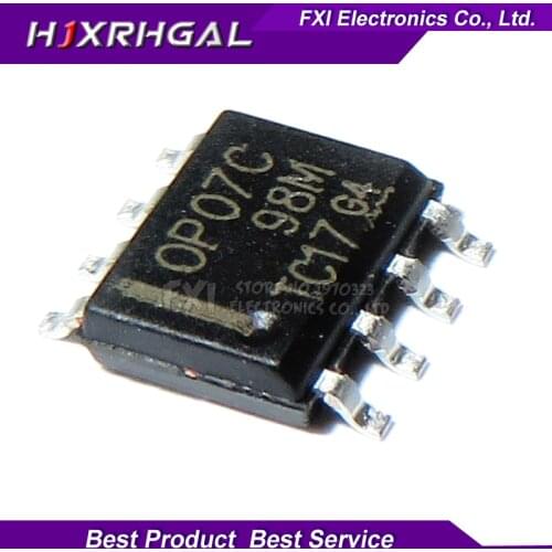 10PCS OP07CDR SOP8 OP07C SOP OP07 SMD General operational amplifier New original