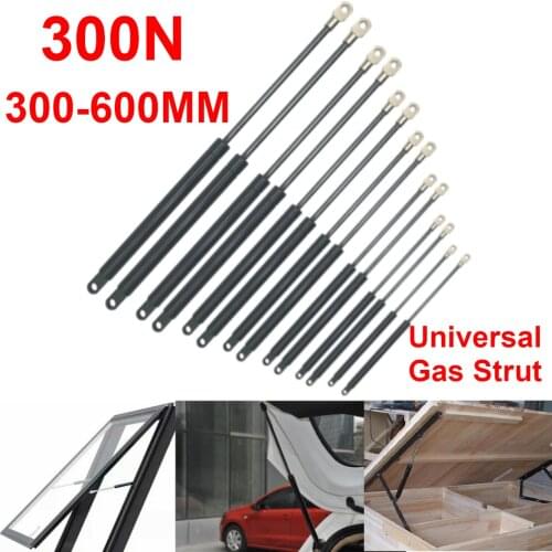 2x 300N 300-600mm Universal Car Struts Front Bonnet Hood Rear Trunk Tailgate Boot Shock Lift Strut Gas Spring Bed Window Support