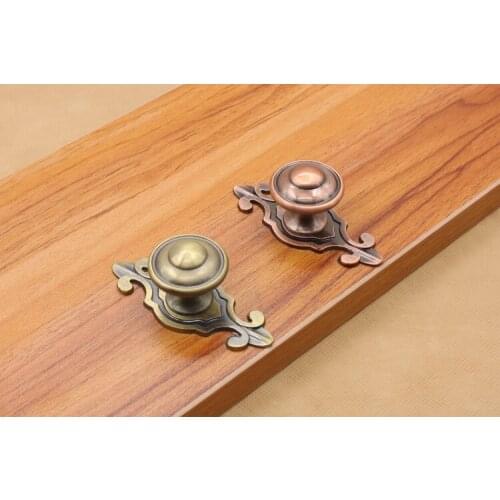 Antique Drawer Knobs Gold Shoe Box Kitchen Cabinet Knobs and Pulls