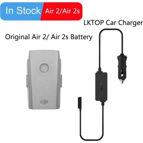 Original DJI Mavic Air 2 Air 2s Intelligent Flight Battery /LKTOP Brand Mavic Air 2 2s Car Charger For DJI Air Accessoies Set