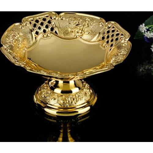 European-style Epoxy Fruit Plate Dried Fruit Plate Hotel KTV Club Tea Table Snack Plate Multi-color Optional