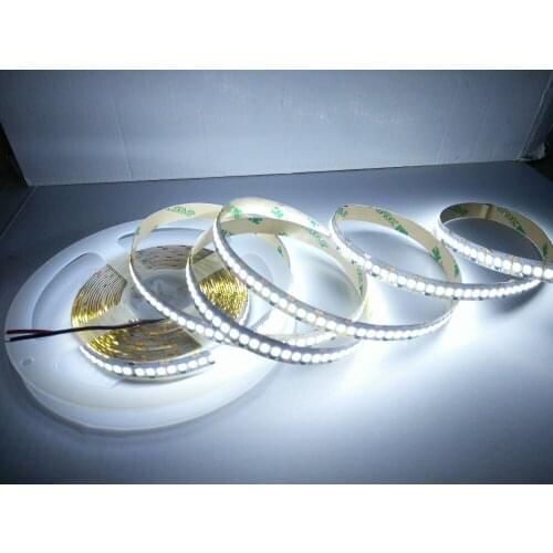 DC12V LED Strip no-waterproof 5m/lot Fiexible LED Strip SMD 2835 240Led/M Warm White/White/1200LEDS/Roll LED tape extra bright
