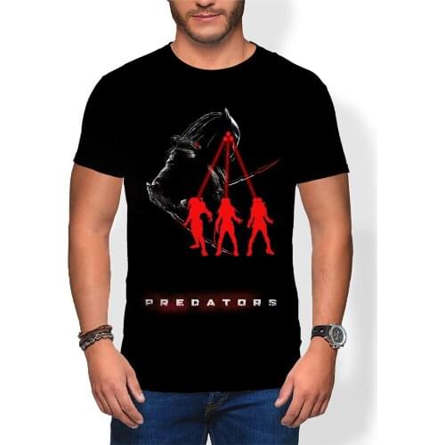 Cartoon Child Tshirt Kids Predator Short t Shirt Boys Top Tee Shirt Sports cute harajuku Girls t-shirt Anime clothes t-shirts 3D