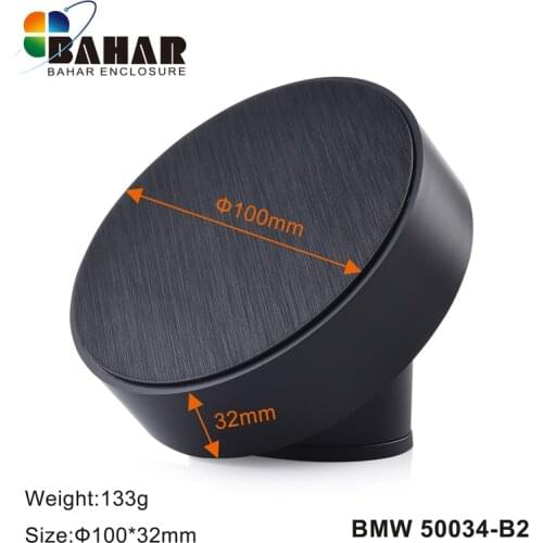 Wall Mounting Junction Box for Electronic Plastic Connector ABS Diy Case Circular Shell M110x32MM Bahar Enclosure BMW50034-B