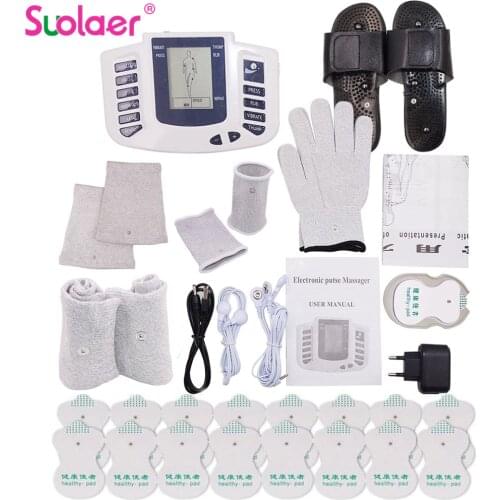 New Healthy Care Full Body Tens Acupuncture Electric Therapy Massager Meridian Physiotherapy Massager Apparatus Massager Sets