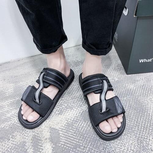 Shoes cork toe hollow vietnam slippers flops work sandal sandels gladiator outdoor man roman trekking 2020 sports fashion flip