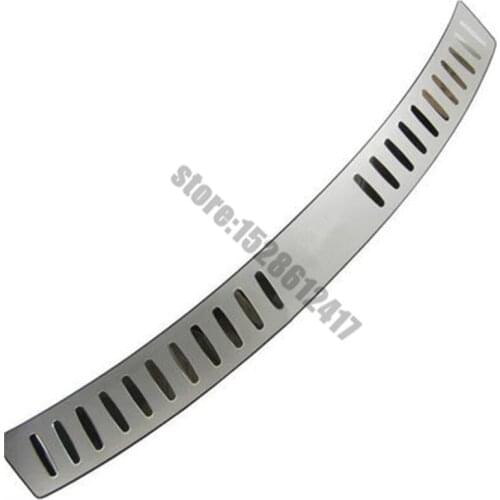 Stainless steel Rear Bumper Protector Sill Trunk Rear guard Tread Plate Trim For Audi Q5 2009 2010 2011 2012 2013 2014-2019