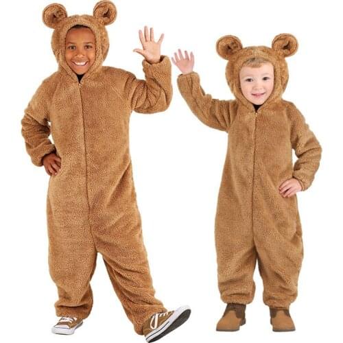 Halloween TV Shows Baby Kid Animal Pet Leisure Wear Toy Poodle Teddy Bear Cosplay Costume Warm Comfortable Baby climbing clothes