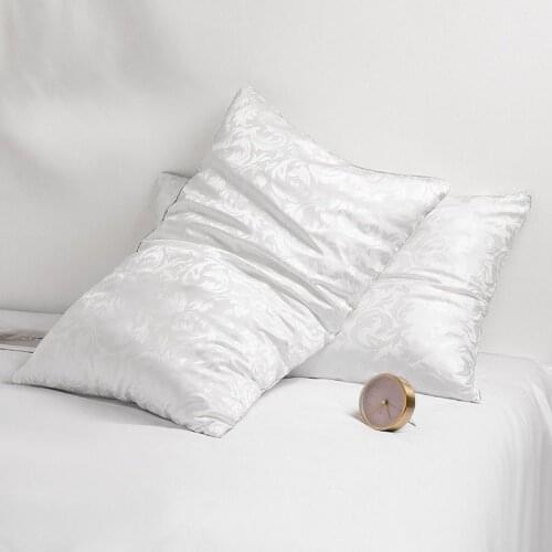 VESCOVO 100% Mulberry Silk Pillow sleeping orthopedic pillow bed pillows 48*72
