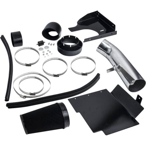 Air Intake System 4"+Heat Shield for GMC Yukon Denali XL with 6.0L V8 Engine for Chevrolet Avalanche 1500 with 5.3L V8 Engine