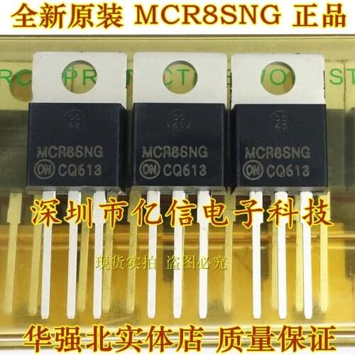 100% New&original MCR8SNG TO-220 In Stock