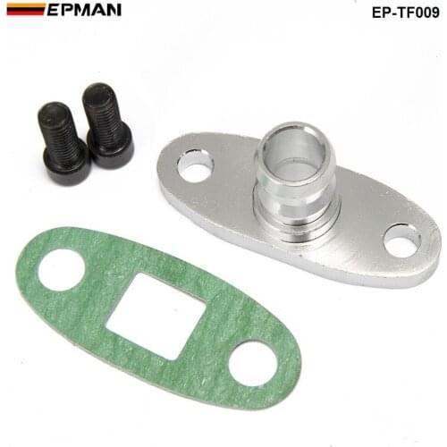 5/8" Turbo Oil Drain Fitting Adapter T3 T3/T4 GT37 GT40 GT42 GT45 GT47 Turbocharge w/Bolt EP-TF009