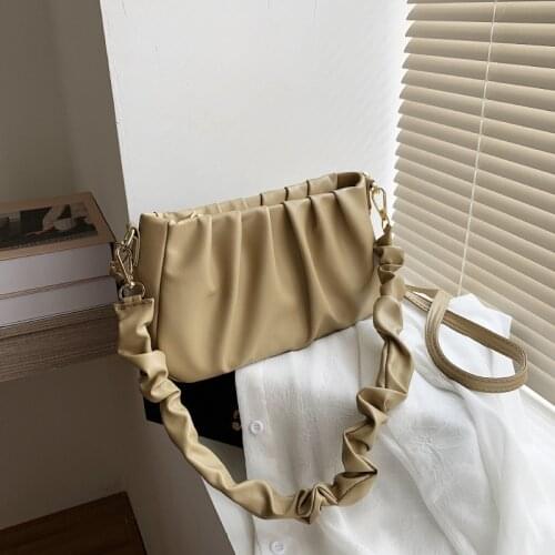 CGCBAG 2021 Fashion ZA High-quality Women Tote Bag Solid Simple Handbag Casual Crossbody Cloud Bag Female Shopper Dumpling Bag