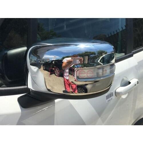 Chrome Silver Side Wing Mirror Cover For Jeep Renegade 2016 2017 2018 SUV Styling Accessories