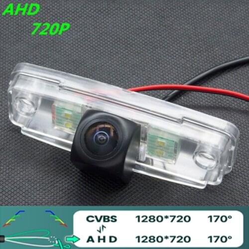 AHD 720P/1080P Fisheye Car Rear View Camera For Subaru Impreza MK3 WRX Sedan 2007~2011 Forester Outback Reverse Vehicle Carmera