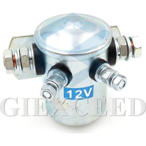 200A Large Current 4pin 12V-48V Capstan machine relay DC Contactor Relay