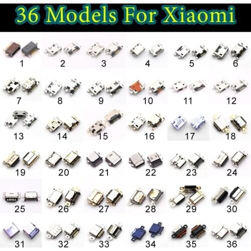 Micro USB Charging Jack Connector Socket Port Dock Type C For Xiaomi Black Shark 1 2 3 Mi Play note 9 9s 9 pro 7 8 7t 8t MIX