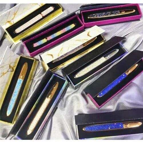 New Wholesale magnetic Empty Paper Packing Box for eyelash Eyeliner pen Eyebrow Pencil Packing Box Cosmetic Packing Boxes makeup